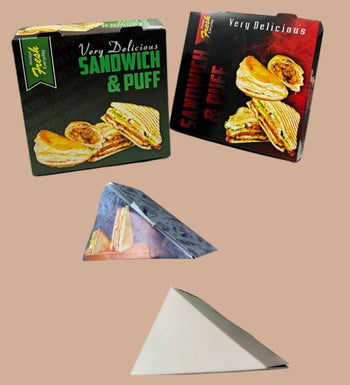 Sandwich And Puff Boxes
